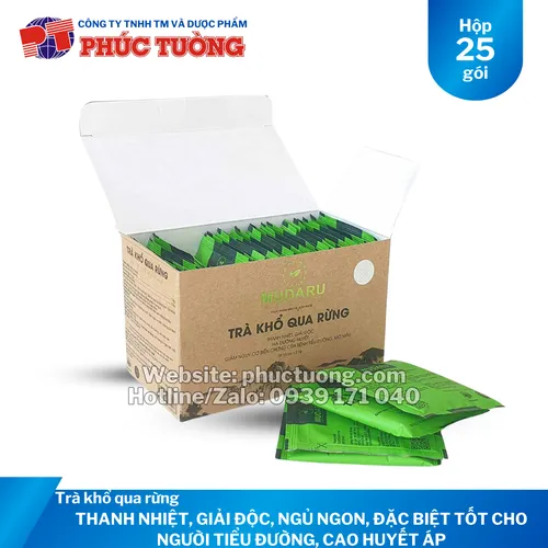Trà khổ qua rừng Mudaru hỗ trợ đường huyết, thanh nhiệt, ngủ ngon