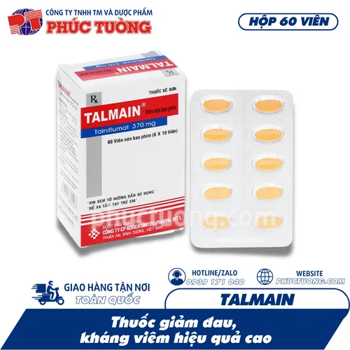 <Hết hàng> TALMAIN - Giảm đau, kháng viêm hiệu quả cao
