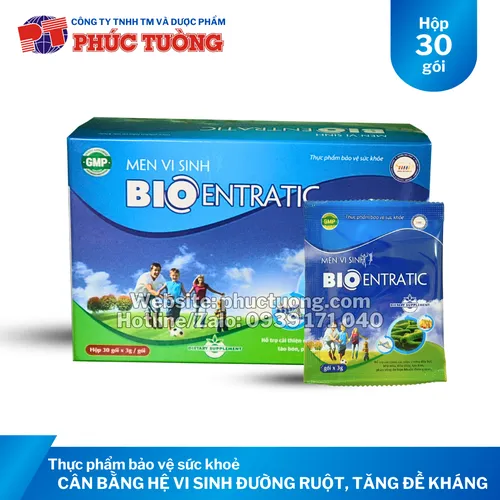 Bio Entratic cân bằng hệ vi sinh đường ruột, tăng sức đề kháng