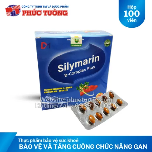 Silymarin B-Complex Plus tăng cường chức năng gan hiệu quả
