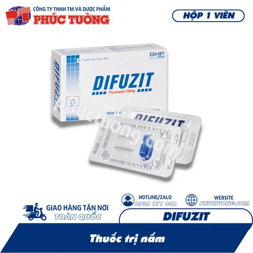 <Hết hàng> DIFUZIT - Thuốc trị nấm