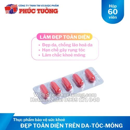 Elaskin PT làm đẹp toàn diện trên da, tóc, móng