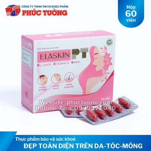 Elaskin PT làm đẹp toàn diện trên da, tóc, móng