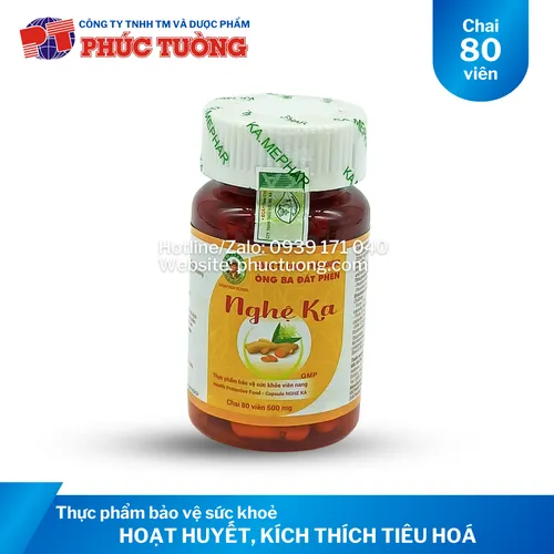 <Hết hàng> Nghệ KA hoạt huyết, kích thích tiêu hóa