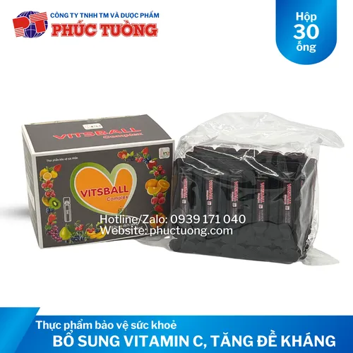 Vitsball Complex bổ sung Vitamin C cho cơ thể, tăng sức đề kháng