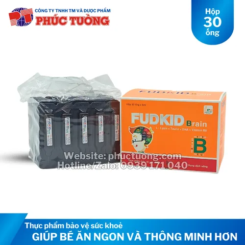 Fudkid Brain giúp bé ăn ngon miệng và thông minh hơn