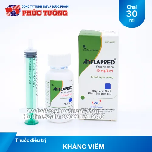 Atiflapred 10mg/5ml kháng viêm và ức chế miễn dịch