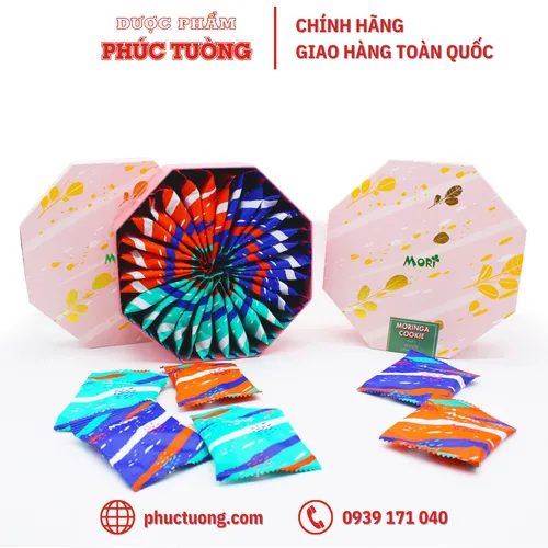 [Hết hàng] BÁNH CHÙM NGÂY MORINGA (hộp đủ vị 210g)