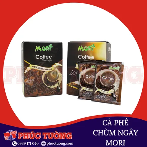 [Hết hàng] CÀ PHÊ CHÙM NGÂY MORINGA (hộp 16 gói)