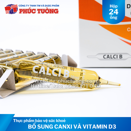 Calci B giúp bổ sung Canxi và Vitamin B cho cơ thể