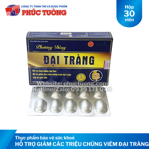 Đại Tràng Phương Đông hỗ trợ tăng cường tiêu hóa, giảm các triệu chứng viêm đại tràng