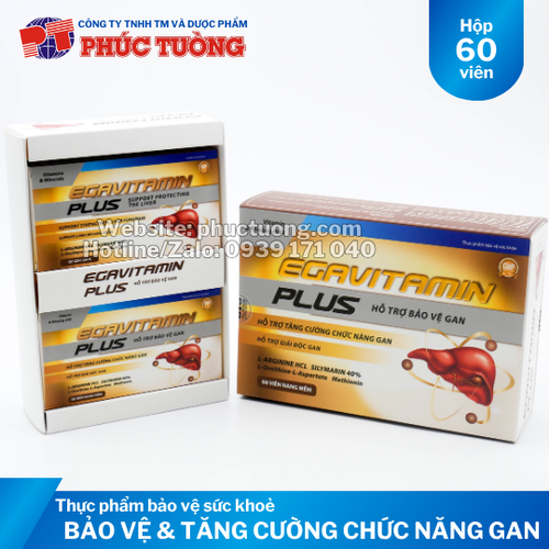 Egavitamin Plus bảo vệ gan, tăng cường chức năng gan