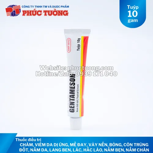 Gentameson điều trị các bệnh viêm da dị ứng