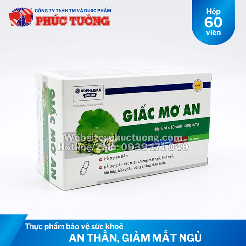 Giấc mơ an hỗ trợ an thần, giảm mất ngủ