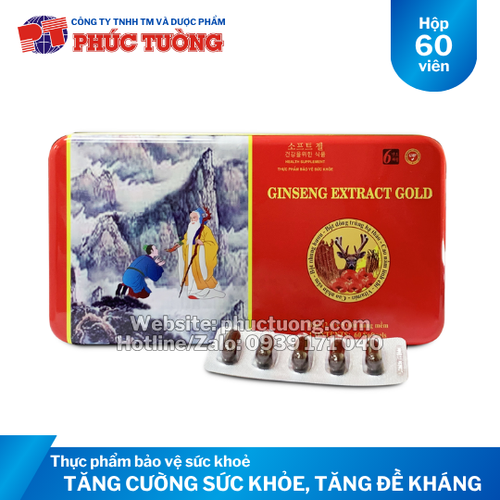 Ginseng Extract Gold tăng cường sức khỏe, tăng đề kháng