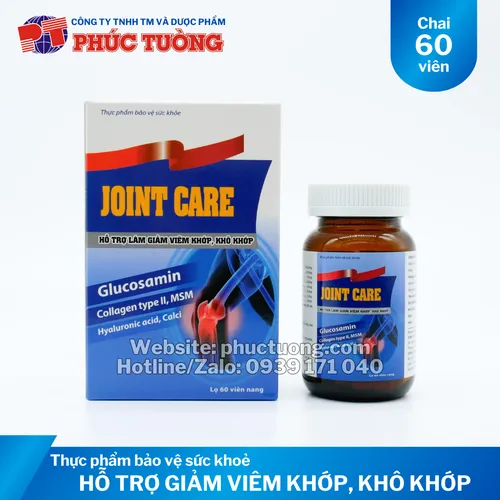 Joint Care hỗ trợ làm giảm viêm khớp, khô khớp