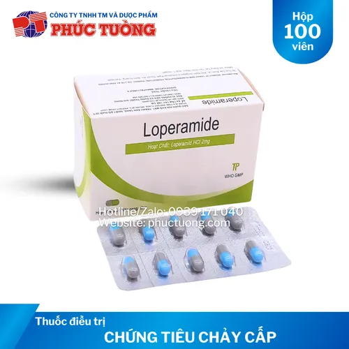 Loperamide điều trị chứng tiêu chảy cấp 