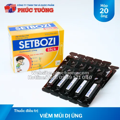 Setbozi điều trị viêm mũi dị ứng