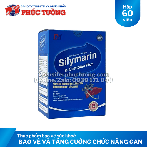 Silymarin B-Complex Plus tăng cường chức năng gan hiệu quả
