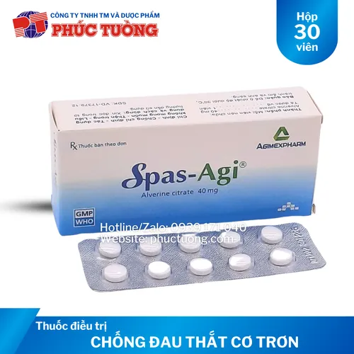 Spas-Agi chống co thắt cơ trơn