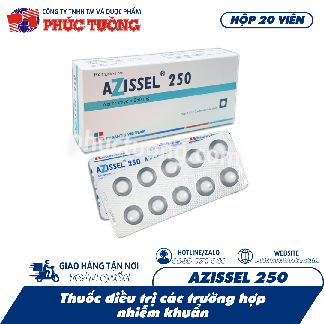 AZISSEL 500 - Azithromycin 500mg