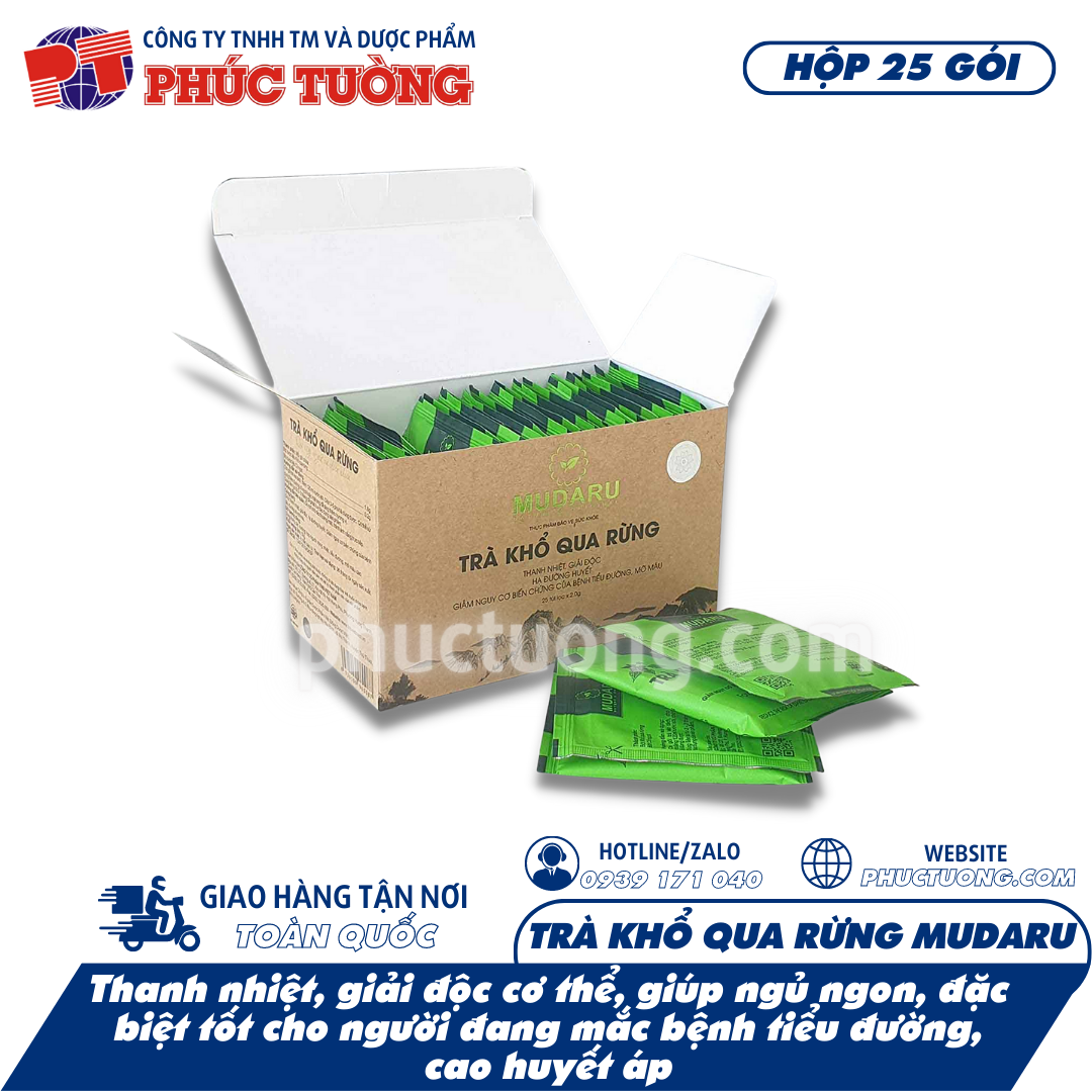 Trà khổ qua rừng Mudaru Trà khổ qua rừng Mudaru