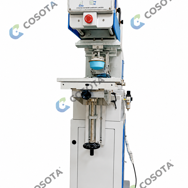 Máy in tampon (pad printer) 1 màu cốc mực 100x225mm