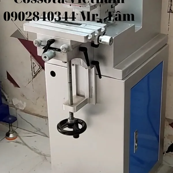 Máy in tampon (pad printer) 1 màu cốc mực 100x225mm