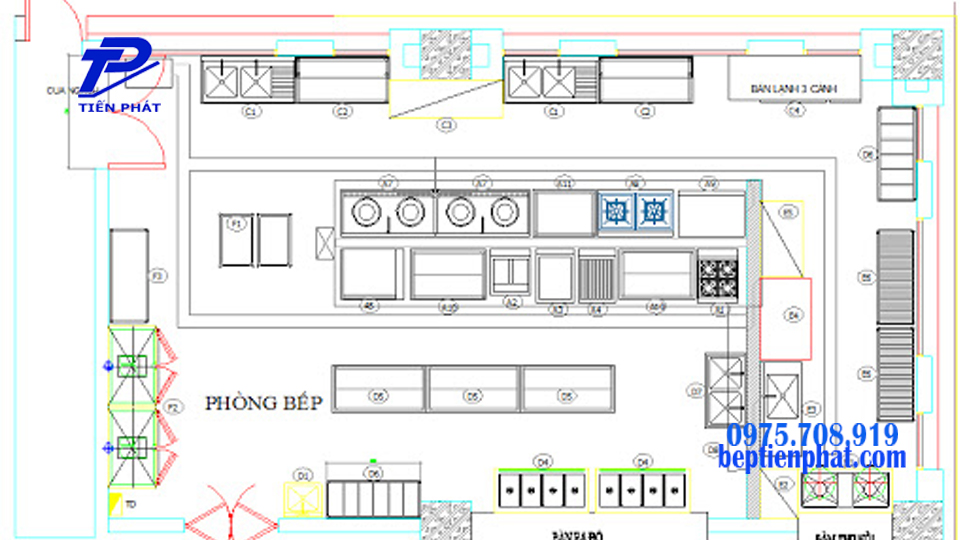 Bản vẽ thiết kế giúp cho bếp ăn công nghiệp vận hành một cách tốt nhất Bản vẽ thiết kế giúp cho bếp ăn công nghiệp vận hành một cách tốt nhất