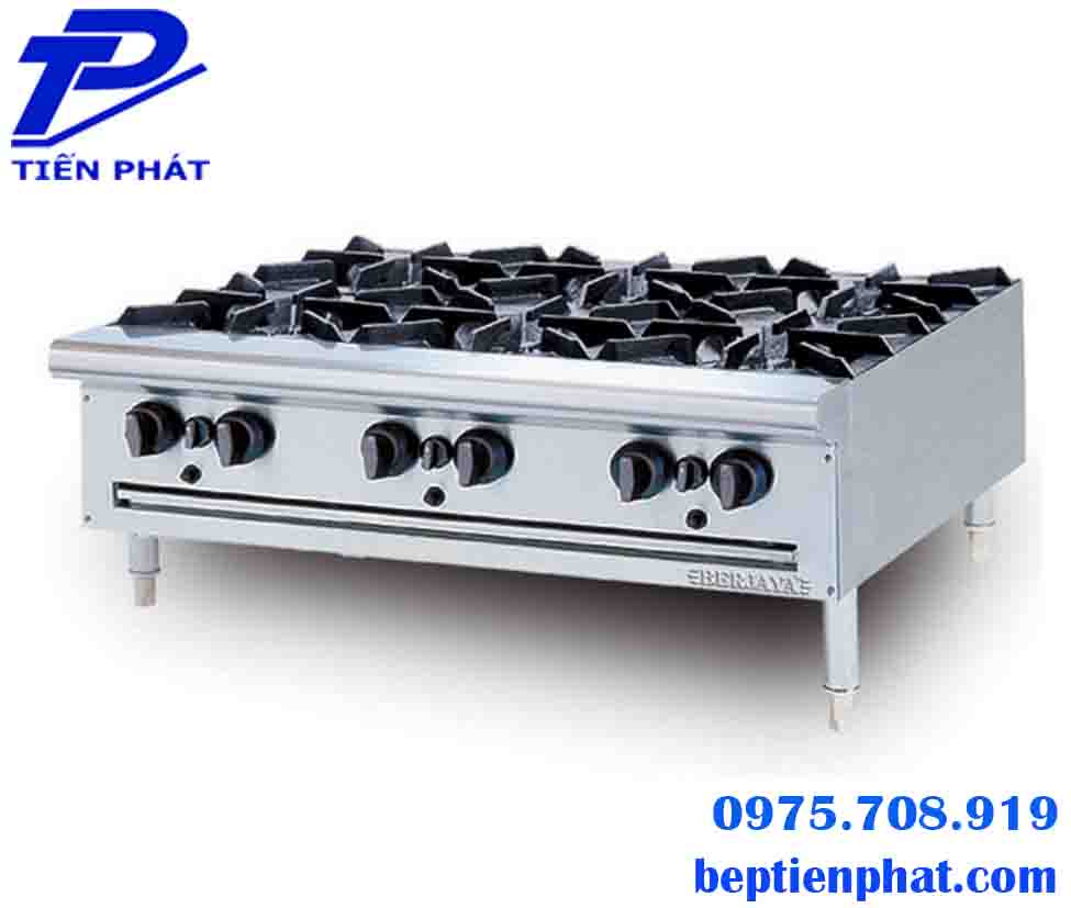 Bếp âu 6 họng có thiết kế nhỏ gọn tiết kiệm không gian Bếp âu 6 họng có thiết kế nhỏ gọn tiết kiệm không gian