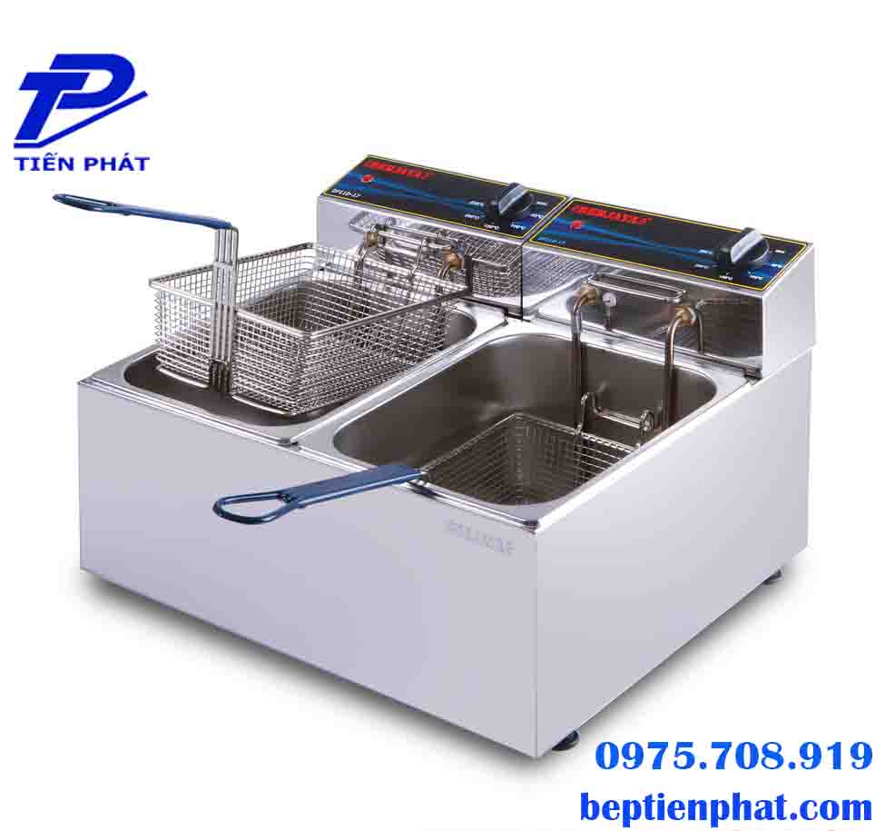 Bếp chiên nhúng đôi tại bếp Tiến Phát tiện dụng, chất lượng Bếp chiên nhúng đôi tại bếp Tiến Phát tiện dụng, chất lượng