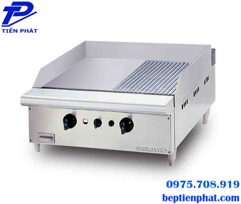 Bếp chiên nửa phẳng nửa nhám tiện dụng, hỗ trợ tối đa cho đầu bếp Bếp chiên nửa phẳng nửa nhám tiện dụng, hỗ trợ tối đa cho đầu bếp
