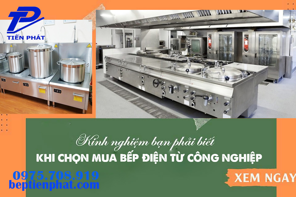 bếp điện từ công nghiệp