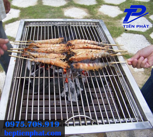 Bếp nướng than 1500 tại Bếp Tiến Phát phù hợp cho các bếp ăn công nghiệp Bếp nướng than 1500 tại Bếp Tiến Phát phù hợp cho các bếp ăn công nghiệp