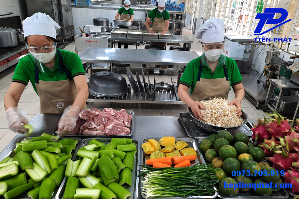 Bếp trường học