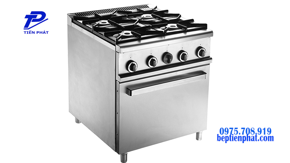Bếp u 4 họng có lò nướng tại Bếp Tiến Phát Bếp u 4 họng có lò nướng tại Bếp Tiến Phát