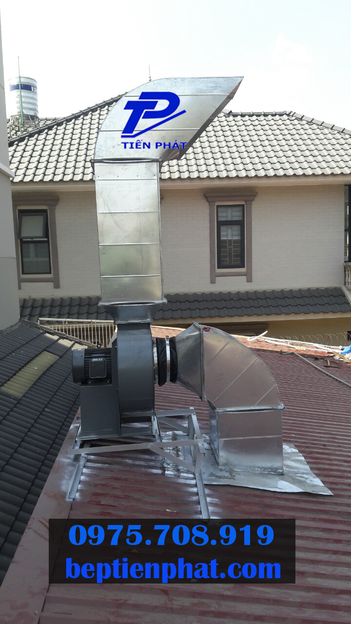 Đường ống khói chất lượng cao, khả năng hút khói tốt tại Bếp Tiến Phát Đường ống khói chất lượng cao, khả năng hút khói tốt tại Bếp Tiến Phát