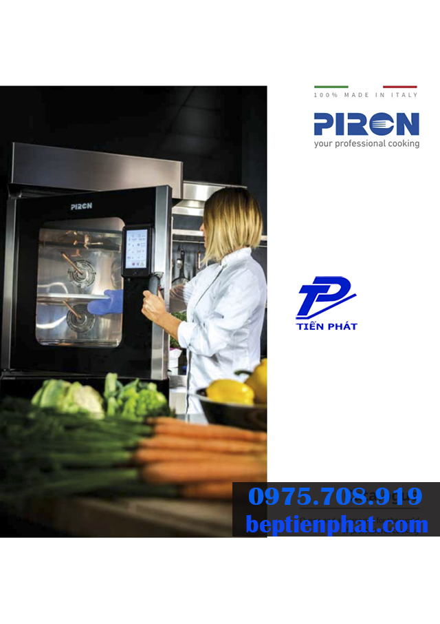 Lò nướng đa năng Piron tại Bếp Tiến Phát phù hợp với nhiều mục đích sử dụng, dùng trong bếp công nghiệp Lò nướng đa năng Piron tại Bếp Tiến Phát phù hợp với nhiều mục đích sử dụng, dùng trong bếp công nghiệp