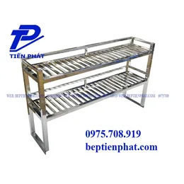 Kệ Song Inox 2 Tầng Trên Bàn