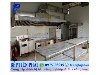 Dự án thiết bị bếp á điện từ inox công nghiệp  tại khu bếp suất ăn công nghiệp Kirin Việt Nam  tông giá trị  190  triệu vnđ
