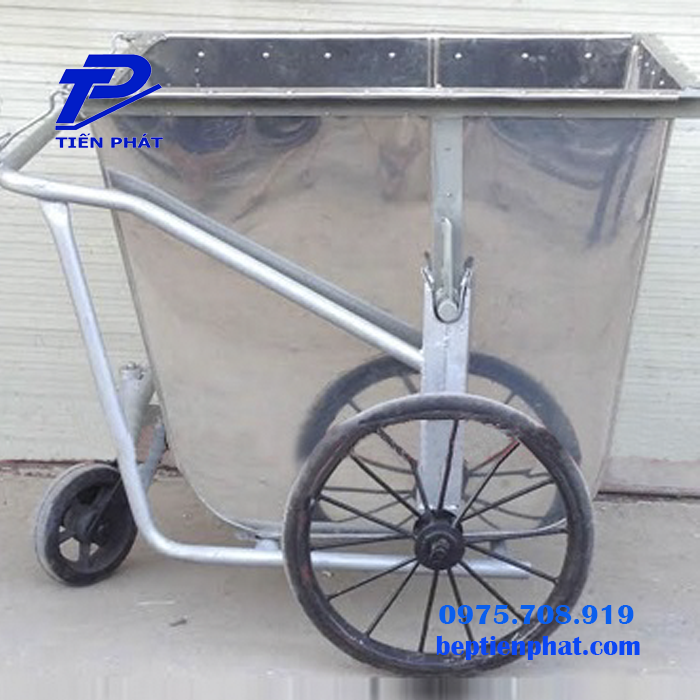 Thùng rác có bánh xe inox cao cấp tại Bếp Tiến Phát Thùng rác có bánh xe inox cao cấp tại Bếp Tiến Phát