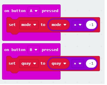 Chức năng nút A & B của quạt quay remote - lập trình microbit Chức năng nút A & B của quạt quay remote - lập trình microbit
