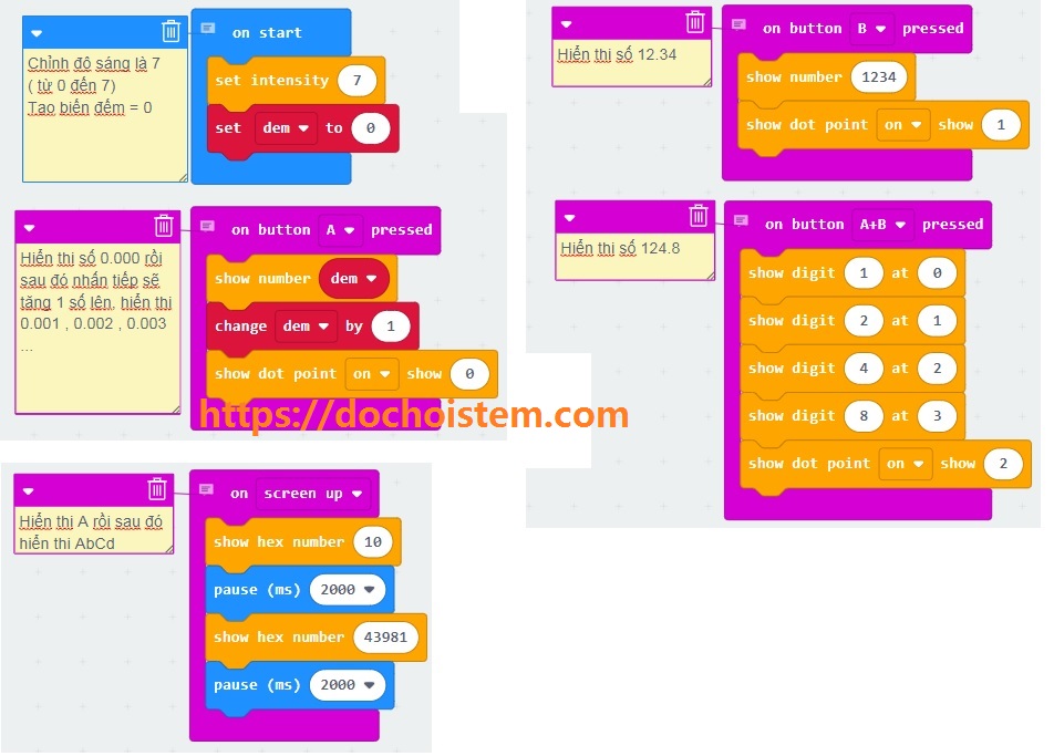 lập trình microbit lập trình microbit