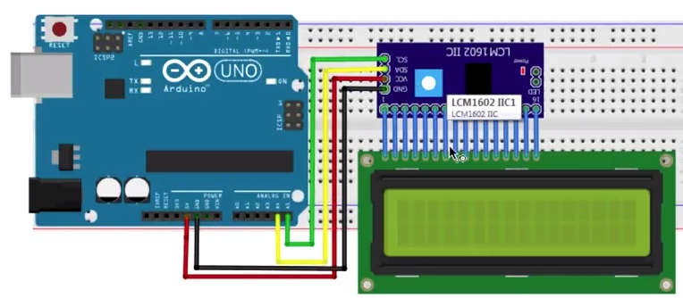 màn hình lcd 1602 i2c man hinh lcd 1602 i2c