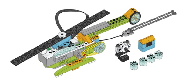 Bài 15: Cứu hộ và vận chuyển - Dự án khoa học bộ Lego Wedo 2.0 - Robot Milo 45300