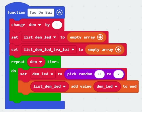 Chức năng Tạo đề bài của Trò chơi luyện trí nhớ Chức năng Tạo đề bài của Trò chơi luyện trí nhớ