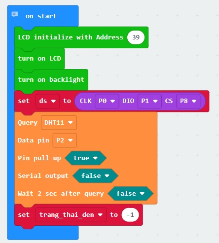 Đèn bàn đồng hồ - khai báo các thành phần trong hệ thống Đèn bàn đồng hồ - khai báo các thành phần trong hệ thống