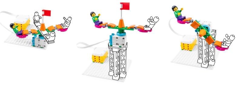 Bài 2: Hướng dẫn Lego Spike Essential 45345 : Vòng quay ngựa gỗ Bài 2: Hướng dẫn Lego Spike Essential 45345 : Vòng quay ngựa gỗ