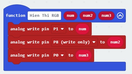 Máy pha màu RGB - chức năng hiển thị đèn LED RGB Máy pha màu RGB - chức năng hiển thị đèn LED RGB