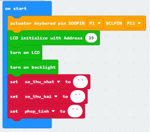 Máy tính casio - Khai báo các thiết bị Máy tính casio - Khai báo các thiết bị